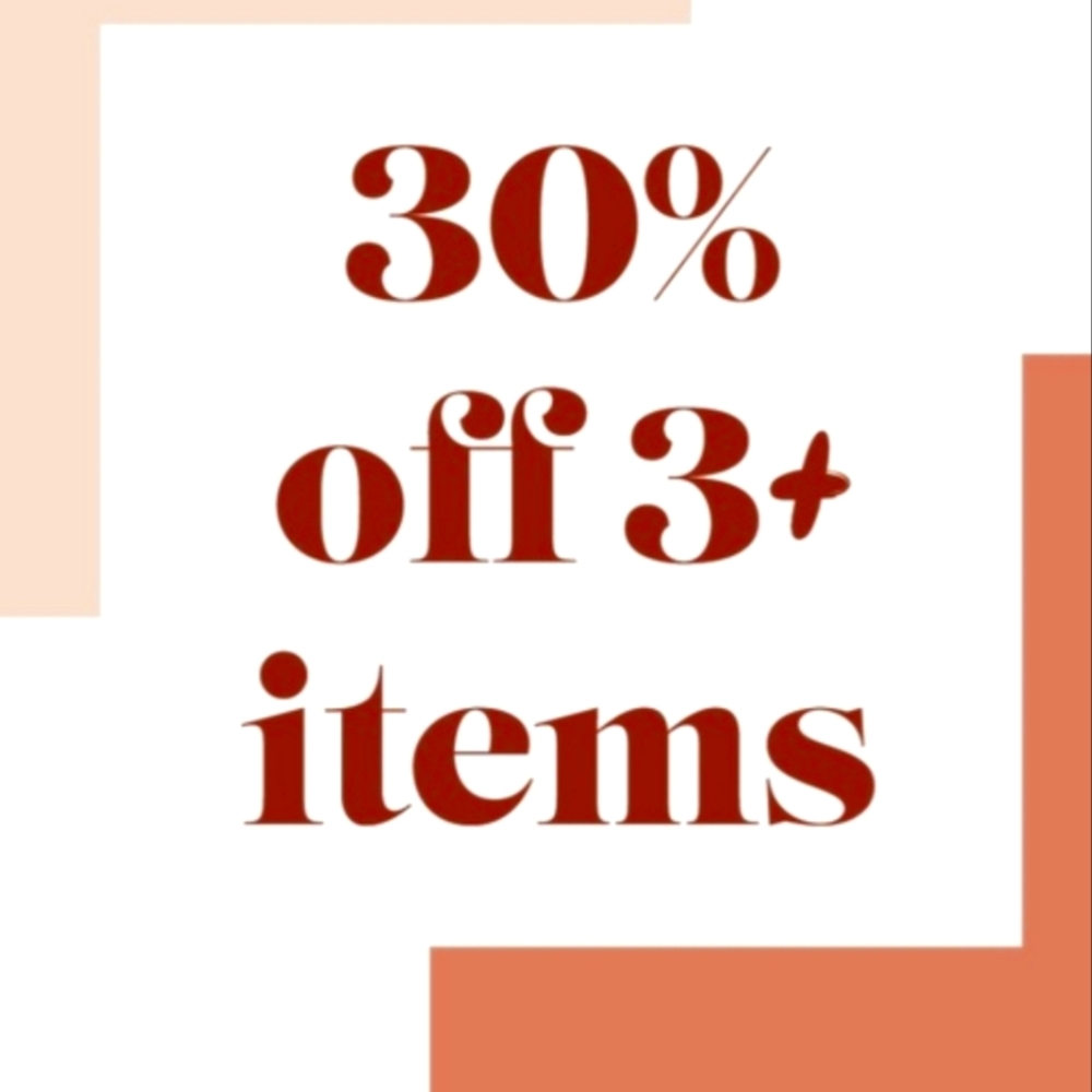 30% OFF 3